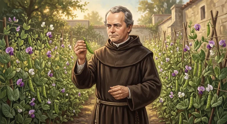 El monje que descifró la vida: 5 lecciones sorprendentes de los chícharos de Mendel